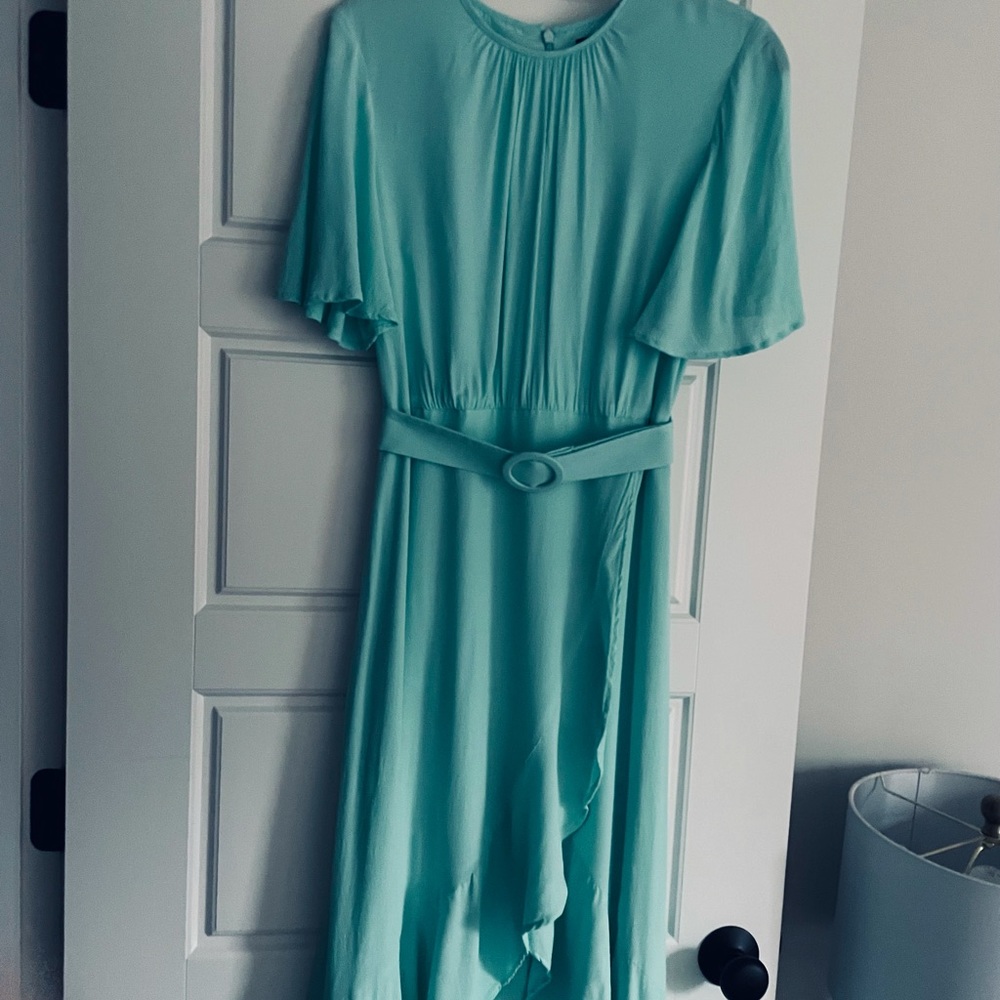 Gorgeous French Connection Aqua Dress